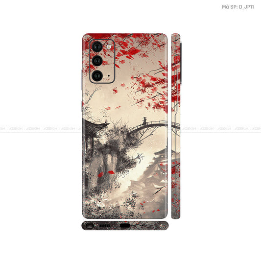 Dán Skin Galaxy Note 20 Series Hình Japan | D_JP11