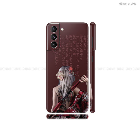 Dán Skin Galaxy S21 Series Hình Japan | D_JP13