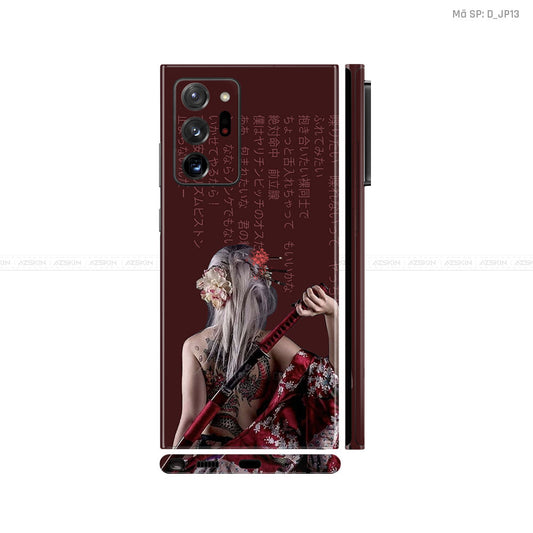 Dán Skin Galaxy Note 20 Series Hình Japan | D_JP13