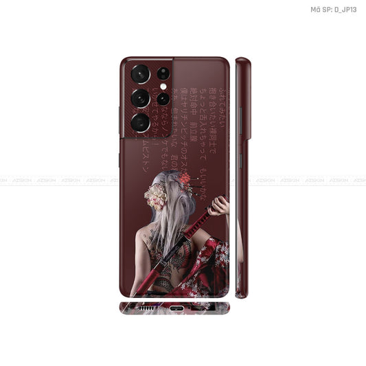 Dán Skin Galaxy S21 Series Hình Japan | D_JP13