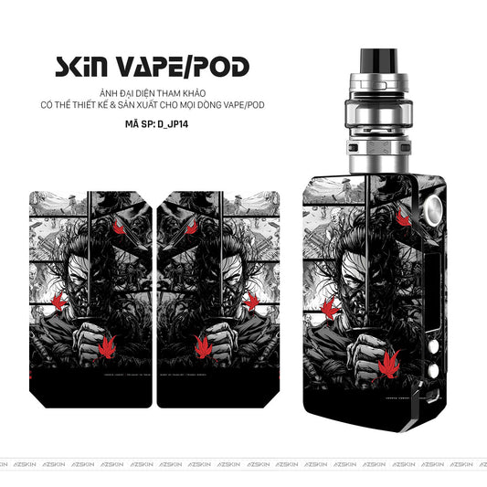 Dán Skin Vape Hình Japan | D_JP14