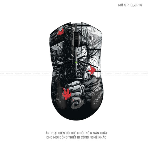 Skin Dán Chuột Dareu Hình Japan | D_JP14