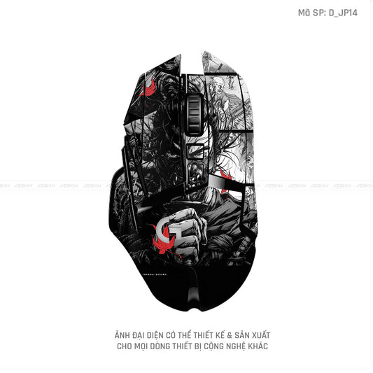 Skin Dán Chuột Logitech Hình Japan | D_JP14