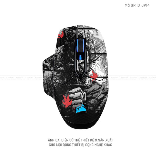 Skin Dán Chuột Corsair Hình Nhật Bản | D_JP14