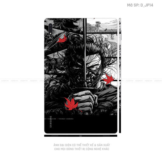 Dán Skin Galaxy Tab S9 Series Hình Japan Samurai | D_JP14