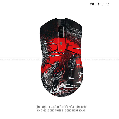 Skin Dán Chuột Dareu Hình Japan | D_JP17