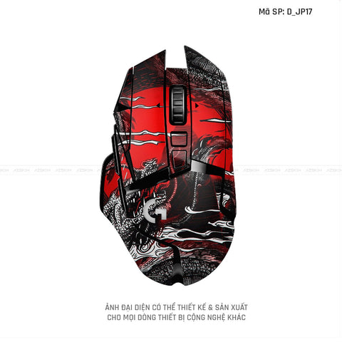 Skin Dán Chuột Logitech Hình Japan | D_JP17