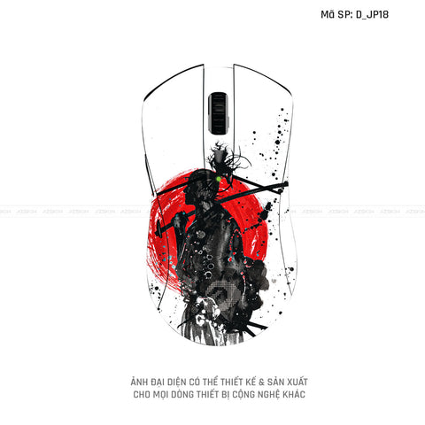 Skin Dán Chuột Dareu Hình Japan | D_JP18