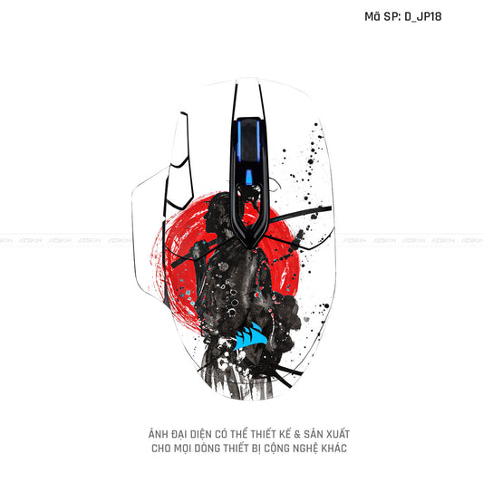 Skin Dán Chuột Corsair Hình Nhật Bản | D_JP18