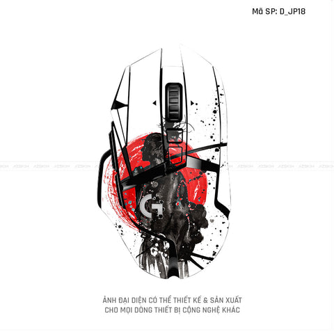 Skin Dán Chuột Logitech Hình Japan | D_JP18