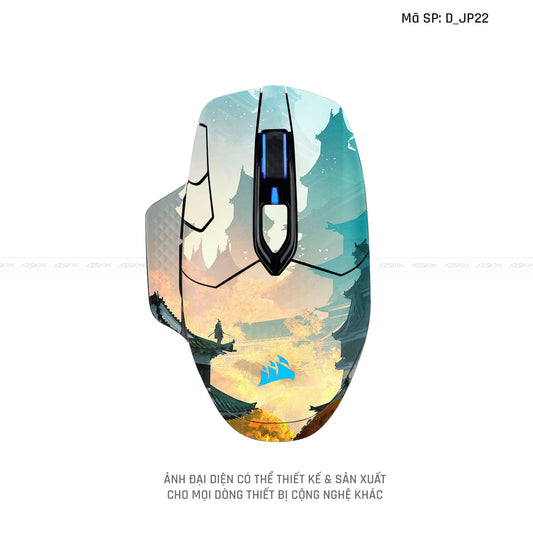 Skin Dán Chuột Corsair Hình Nhật Bản | D_JP22