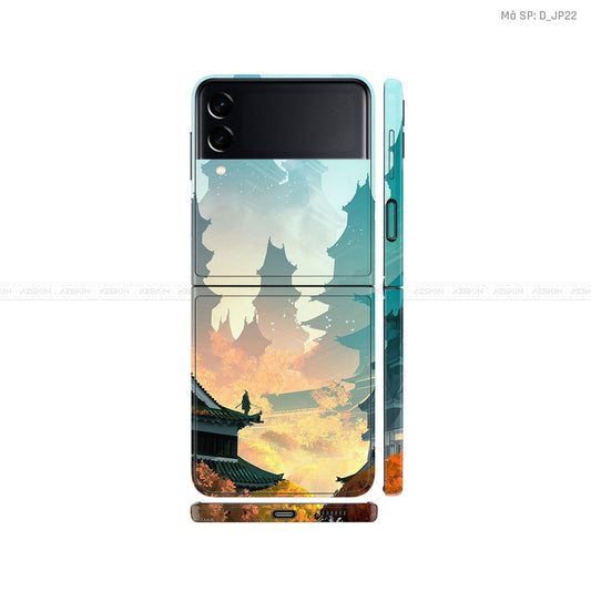 Dán Skin Galaxy Zflip3 Hình Japan | D_JP22