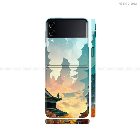 Dán Skin Galaxy Zflip3 Hình Japan | D_JP22