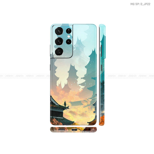 Dán Skin Galaxy S21 Series Hình Japan | D_JP22