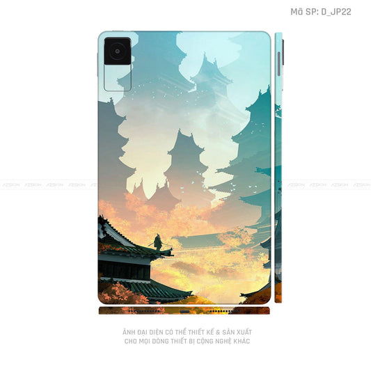 Dán Skin Máy Tính Bảng Xiaomi Mipad Hình Japan | D_JP22