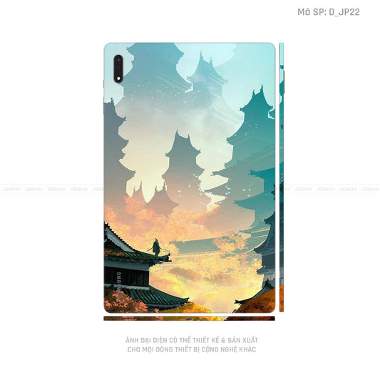 Dán Skin Galaxy Tab S8 Series Hình Japan | D_JP22