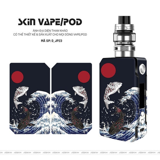 Dán Skin Vape Hình Japan | D_JP23