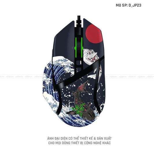 Skin Dán Chuột Razer Hình Japan | D_JP23
