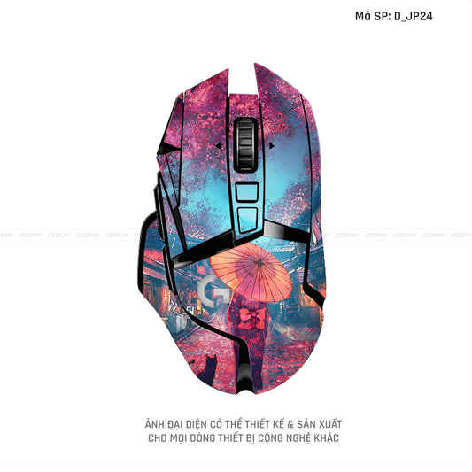 Skin Dán Chuột Logitech Hình Japan | D_JP24