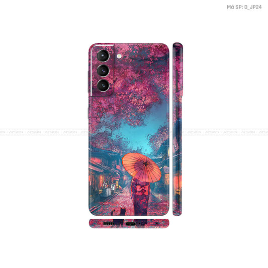 Dán Skin Galaxy S21 Series Hình Japan | D_JP24