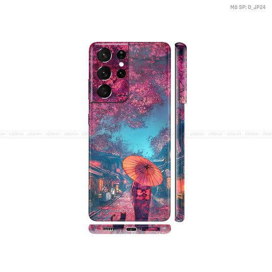 Dán Skin Galaxy S21 Series Hình Japan | D_JP24