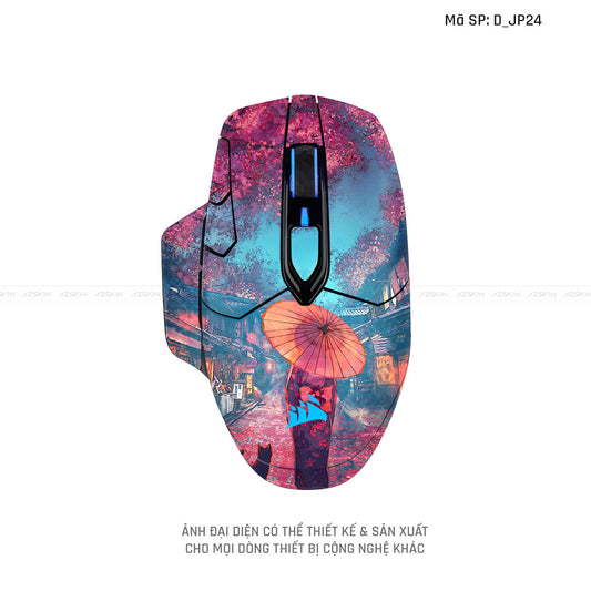 Skin Dán Chuột Corsair Hình Nhật Bản | D_JP24