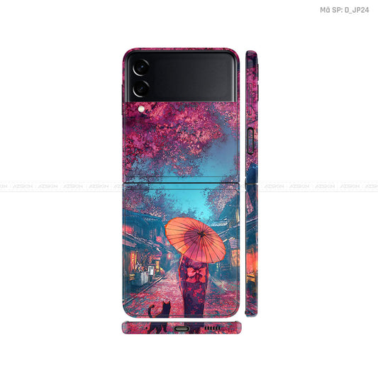 Dán Skin Galaxy Zflip4 Hình Japan | D_JP24