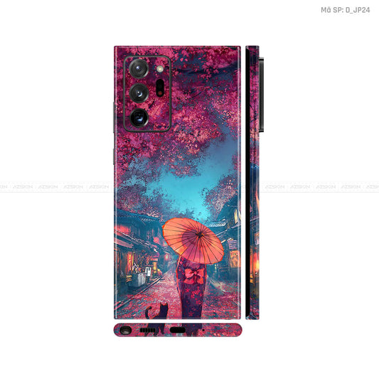 Dán Skin Galaxy Note 20 Series Hình Japan | D_JP24