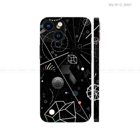 Dán Skin IPhone 13 Series Hình Khoa Học & Trừu Tượng | D_KH01