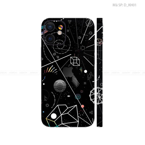 Dán Skin IPhone 12 Series Hình Khoa Học & Trừu Tượng | D_KH01