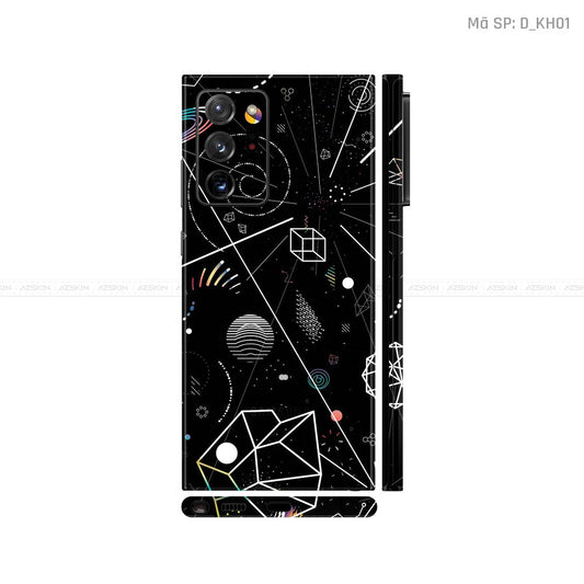 Dán Skin Galaxy Note 20 Series Hình Khoa Học & Trừu Tượng | D_KH01