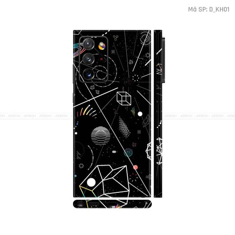 Dán Skin Galaxy Note 20 Series Hình Khoa Học & Trừu Tượng | D_KH01