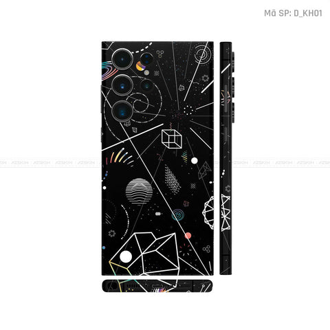 Dán Skin Samsung Galaxy S24 Series Chủ Đề Khoa Học | D_KH01