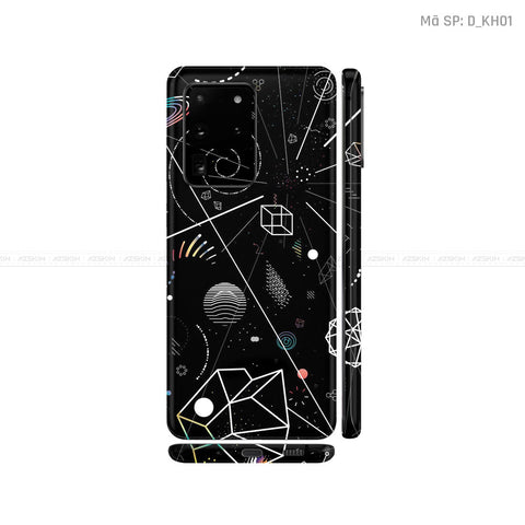 Dán Skin Galaxy S20 Series Hình Khoa Học & Trừu Tượng | D_KH01