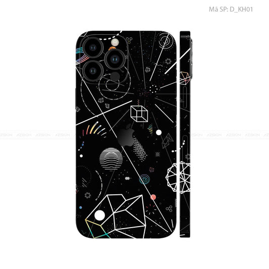 Dán Skin IPhone 12 Series Hình Khoa Học & Trừu Tượng | D_KH01