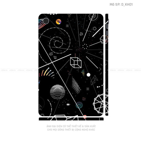 Dán Skin Máy Tính Bảng Oppo Pad Series Hình Khoa Học | D_KH01