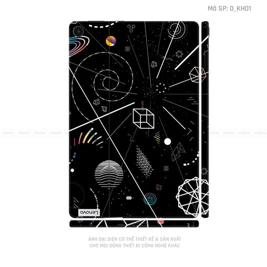 Dán Skin Máy Tính Bảng Lenovo Pad Series Hình Khoa Học & Trừu Tượng | D_KH01