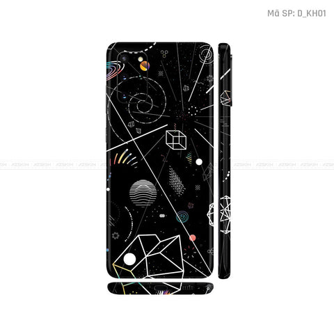 Dán Skin Galaxy S20 Series Hình Khoa Học & Trừu Tượng | D_KH01