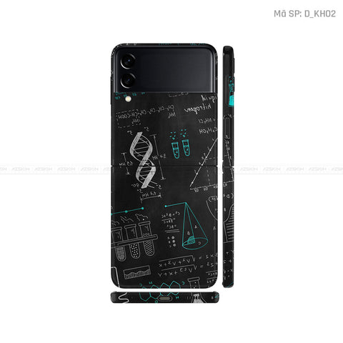 Dán Skin Galaxy Zflip4 Hình Khoa Học & Trừu Tượng | D_KH02