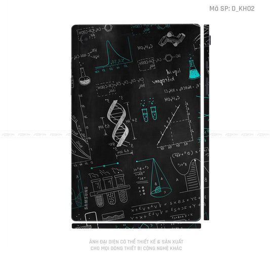 Dán Skin Galaxy Tab A Series Hình Khoa Học & Trừu Tượng | D_KH02