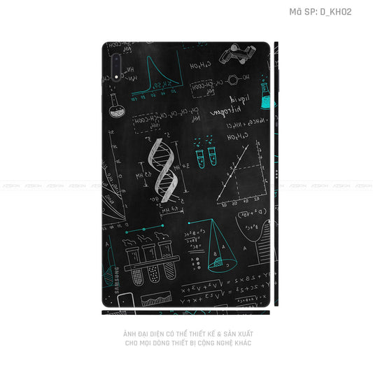 Dán Skin Galaxy Tab S8 Series Hình Khoa Học & Trừu Tượng | D_KH02