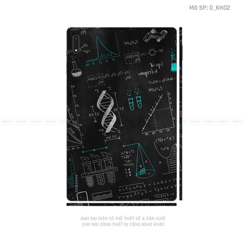 Dán Skin Galaxy Tab S8 Series Hình Khoa Học & Trừu Tượng | D_KH02