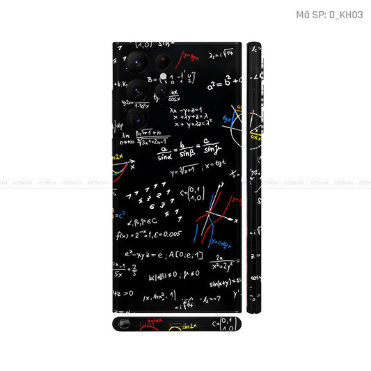 Dán Skin Galaxy S22 Series Hình Khoa Học & Trừu Tượng | D_KH03