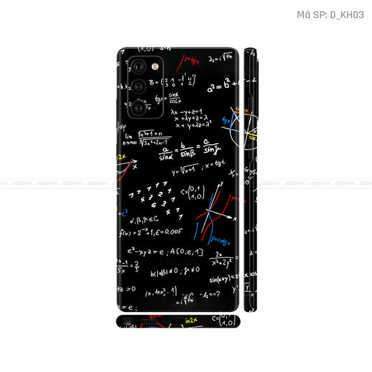 Dán Skin Galaxy Note 20 Series Hình Khoa Học & Trừu Tượng | D_KH03