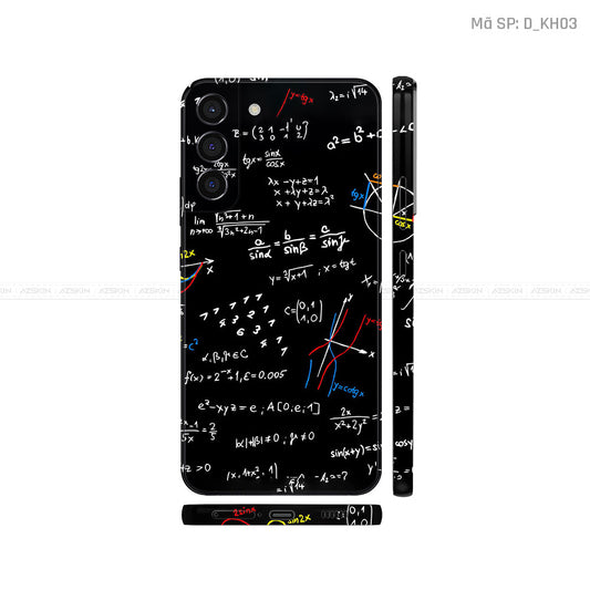 Dán Skin Galaxy S22 Series Hình Khoa Học & Trừu Tượng | D_KH03