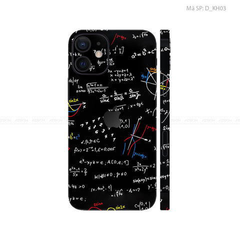 Dán Skin IPhone 12 Series Hình Khoa Học & Trừu Tượng | D_KH03
