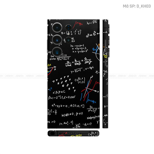 Dán Skin Samsung Galaxy S24 Series Chủ Đề Khoa Học | D_KH03