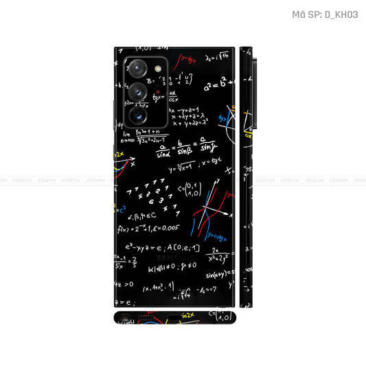 Dán Skin Galaxy Note 20 Series Hình Khoa Học & Trừu Tượng | D_KH03