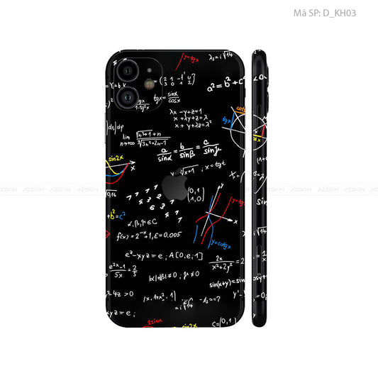 Dán Skin IPhone 11 Series Hình Khoa Học | D_KH03