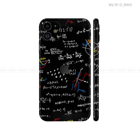 Dán Skin IPhone 11 Series Hình Khoa Học | D_KH03
